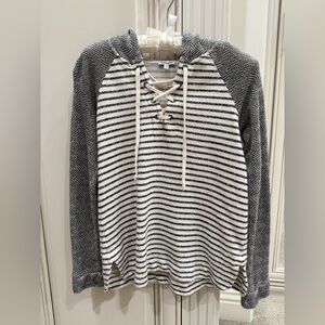 Splendid hooded top Womens XS